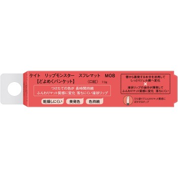 케이트 립몬스터 수플레매트 M08 7g 가네보