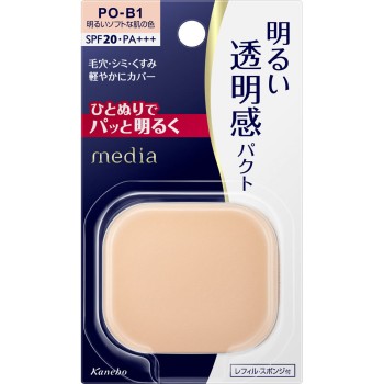 미디어 브라이트업 팩트 PO-B1 11g 가네보
