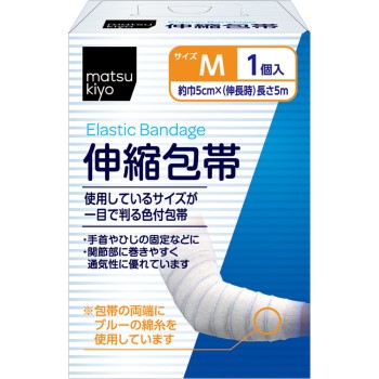마츠키요 신축 붕대 M 1롤