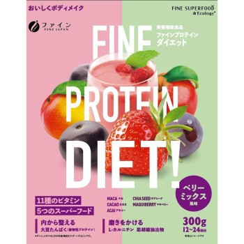 AYA 프로테인 다이어트 베리믹스 풍미 300g 파인