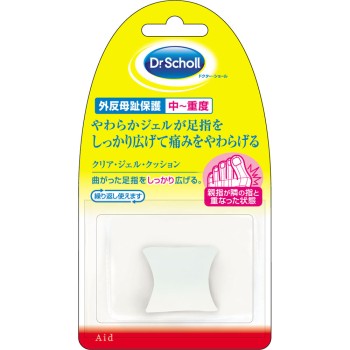 닥터쇼 클리어 젤 쿠션 토 스트레이터 Scholls Wellness Co