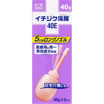 이치지쿠 관장40E 40mlx2 이치지쿠제약