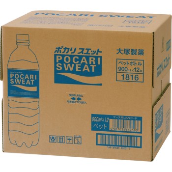 포카리스웨트 페트병 케이스 900ml×12 오쓰카제약