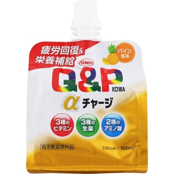 큐피코와알파차지 파인애플풍미 100mL×36 코와