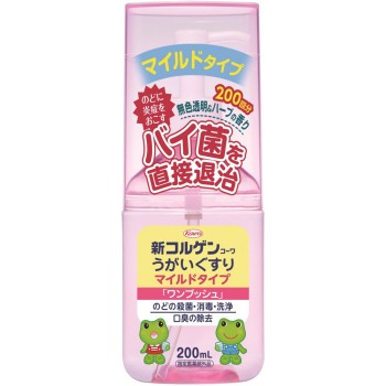 신 코루겐코와 가글약 「원푸시」 200ml 코와