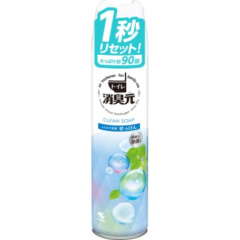 소취원 토일렛용 소취 스프레이 부드럽게 깨끗한 비누 280ml 고바야시제약