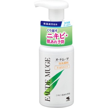 오드뮤게 거품 세안료 산뜻 타입 150ml 고바야시제약