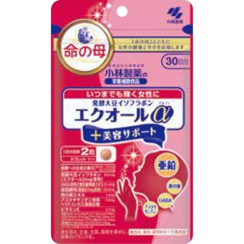 에쿠올 알파 플러스 뷰티 서포트 60알 고바야시제약