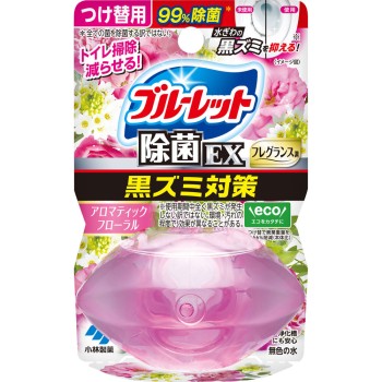 액체 블루렛 내려놓기만 살균 EX 프래그런스 교체품 아로마틱 플로럴 67ml 고바야시제약