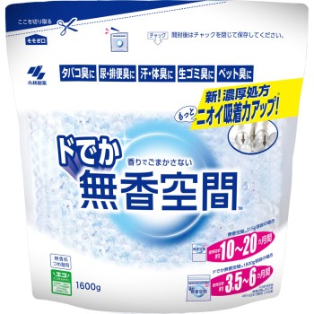 도데카 무코 공간 리필용 무향 1600g 고바야시제약