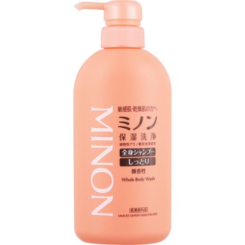 미노온 전신샴푸 촉촉 타입 450mL 다이이치산쿄 헬스케어