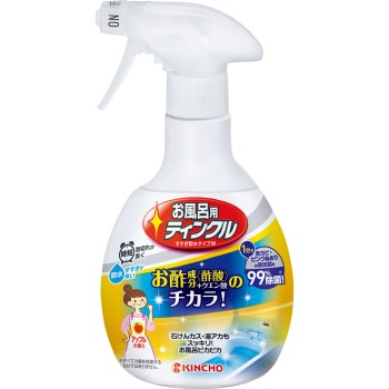 욕실용 팅클 욕실·욕조 세제 물때 제거 스프레이 400ml 다이니혼죠추기쿠