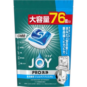 죠이 PRO 세정 식기 세척기용 세제 젤 탭 크리스탈 1022g P&G재팬