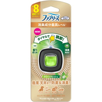 페브리즈 이지 클립 소취 성분 최고 레벨 클린 프레쉬 2.5ml P&G재팬