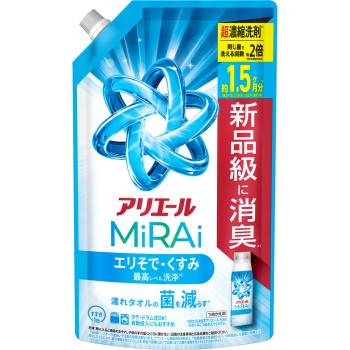 아리엘 미라이 초농축 리필 초특대 480g P&G 재팬