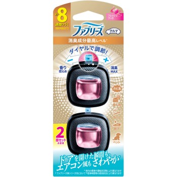 페브리즈 이지클립 소취 성분 최고 레벨 프레쉬 부케 2.5ml×2 P&G재팬
