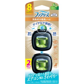 페브리즈 이지클립 소취 성분 최고 레벨 클린 프레쉬 2.5ml×2 P&G재팬