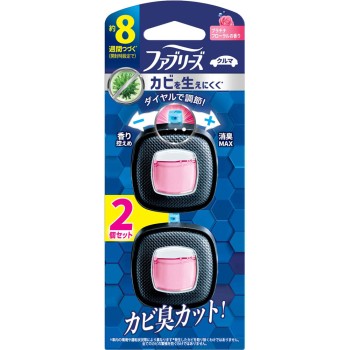 페브리즈 이지클립 항곰팡이 엑스퍼트 플래티넘 플로럴 2개 팩 2.5ml×2 P&G재팬