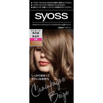 사이오스 헤어컬러 크림 2B 샴페인베이지 50g+50g 헨켈재팬
