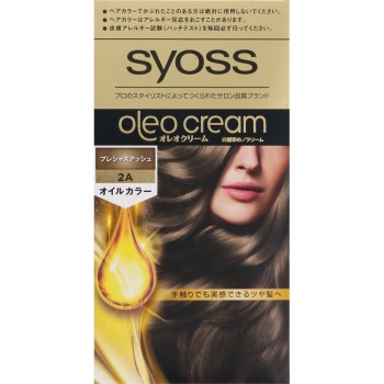 사이오스 올레오크림 헤어컬러 2A 프레셔스애쉬 50g+50g 헨켈재팬