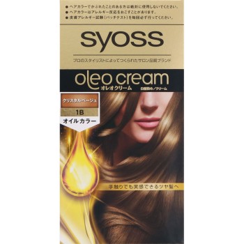 사이오스 올레오크림 헤어컬러 1B 크리스탈베이지 50g+50g 헨켈재팬