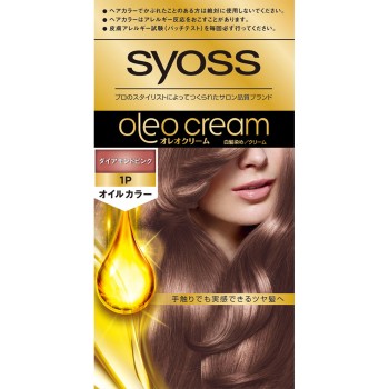 사이오스 올레오크림 헤어컬러 1P 다이아몬드핑크 50g+50g 헨켈재팬