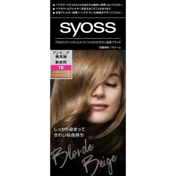 사이오스 헤어 컬러 크림 1B 블론드 베이지 50g+50g 헨켈재팬