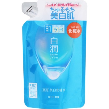 하다라보 시라준 약용 미백 화장수 리필용 170ml 로토제약