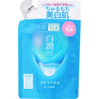 하다라보 화이트 준약용미백유액 리필 140ml 로토제약