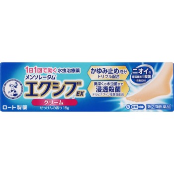 멘소레담 엑시브 EX 크림 15g 로토제약
