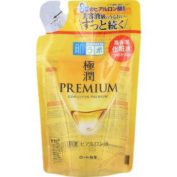 하다라보 고쥰 프리미엄 히알루론액 리필용 170ml 로토제약