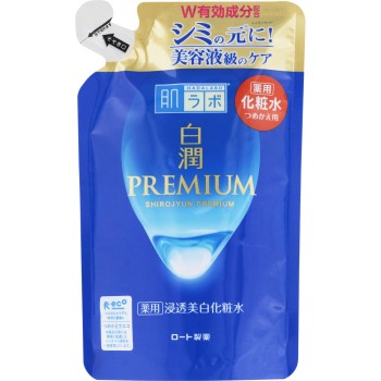 하다라보 시라준 프리미엄 약용 침투 미백 화장수 리필 170ml 로토제약