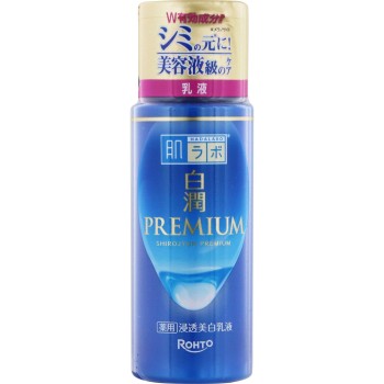 하다라보 시라준 프리미엄 약용 침투 미백 유액 140mL 로토제약