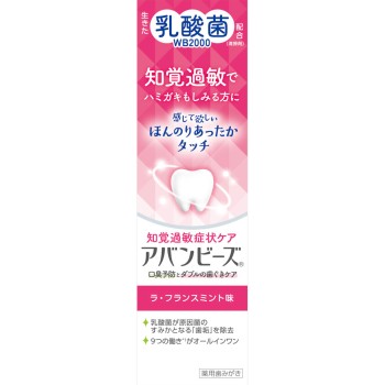 아반비즈 지각과민 증상케어 80g 와카모토제약