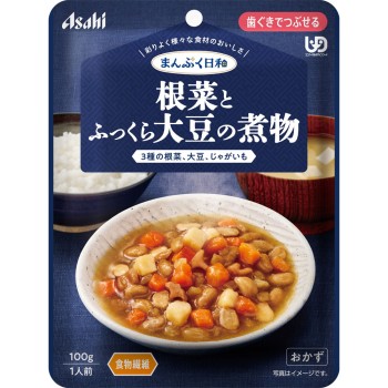 만푸쿠비요리 뿌리채소와 폭신한 대두 조림 100g 와코도