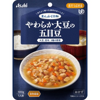 만푸쿠비요리 부드러운 대두 오목두부조림 100g 와코도