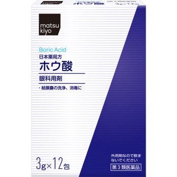 마츠키요 붕산 P 3g×12포