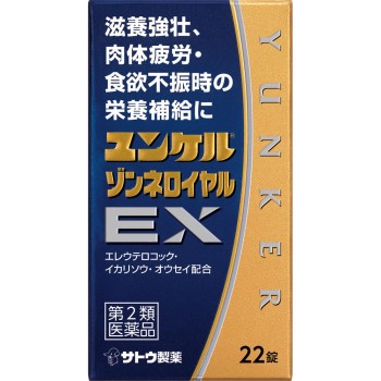 사토제약 윤케르존네로이얄EX 22정 사토제약