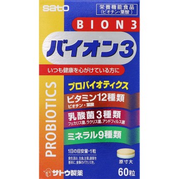 BION 3 60정 사토제약