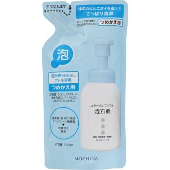 코라쥬 풀풀 거품 비누리필 210ml 모치다 헬스케어