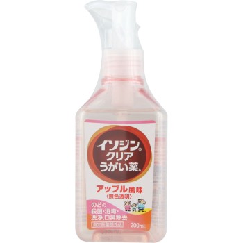 이소딘 클리어 가글약A 200ml 시오노기헬스케어