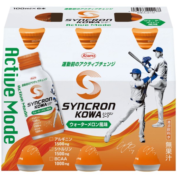 신크론 액티브 모드 WM 100ml×6 코와