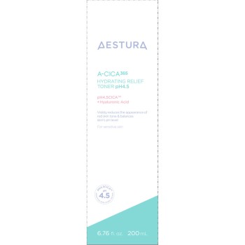 에스트라 A-CICA365 하이드레이팅 릴리프 토너pH4.5 200mL 아모레퍼시픽재팬
